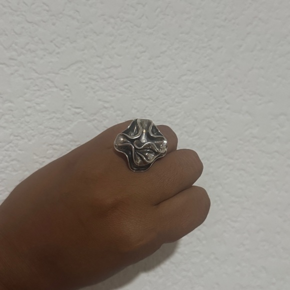 VTG Silpada 925 sterling silver ruffle ring size 6 - Picture 1 of 5